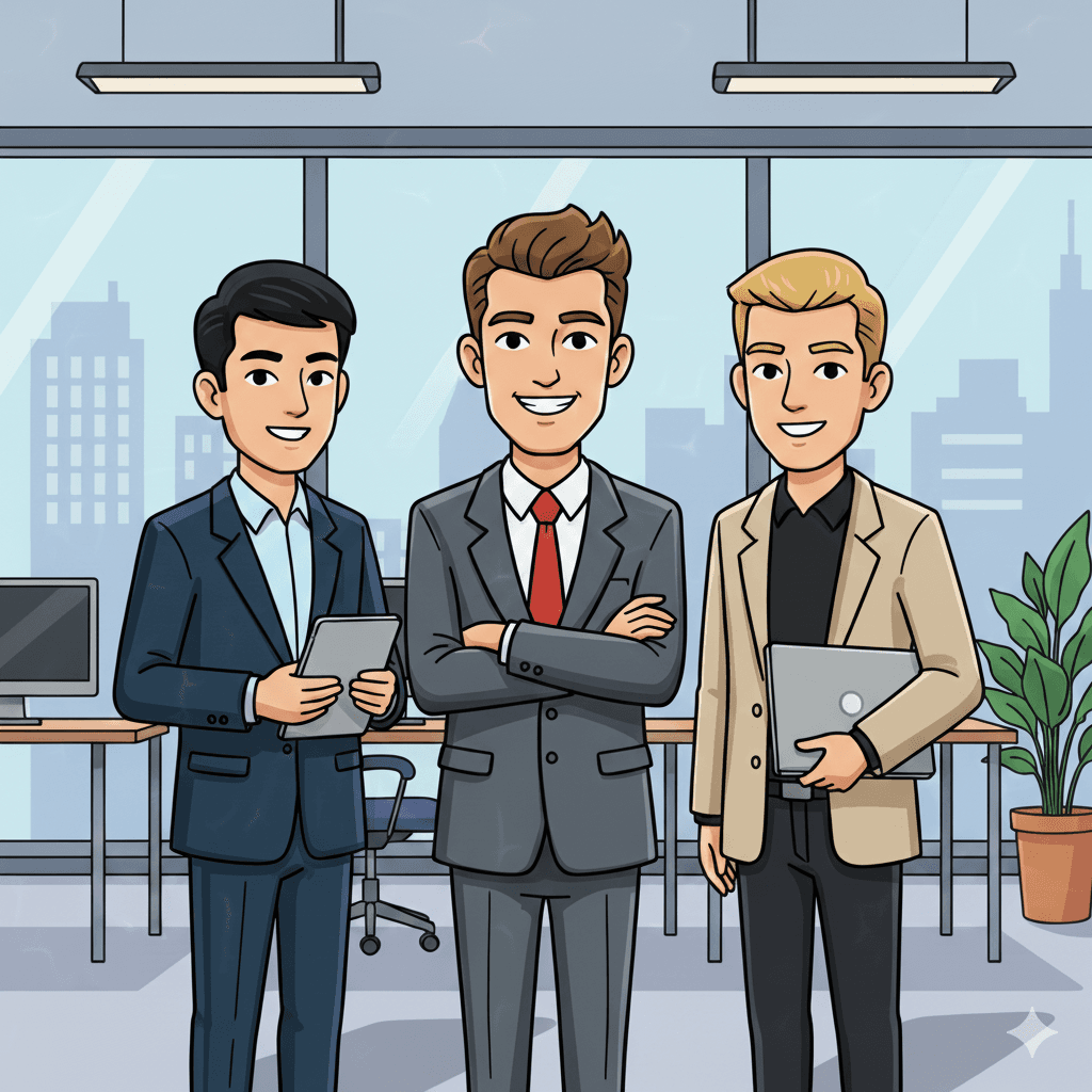 agency founders ai genearted photo